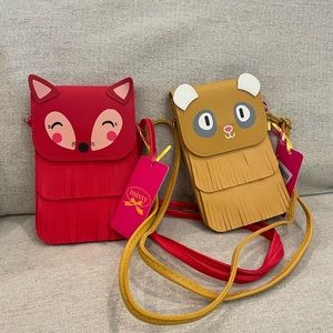 Woodland animals purses